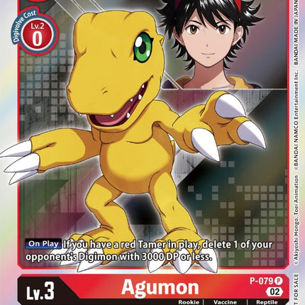 Agumon [P-079] (Digimon Survive Anime Expo 2022) [Promotional Cards]