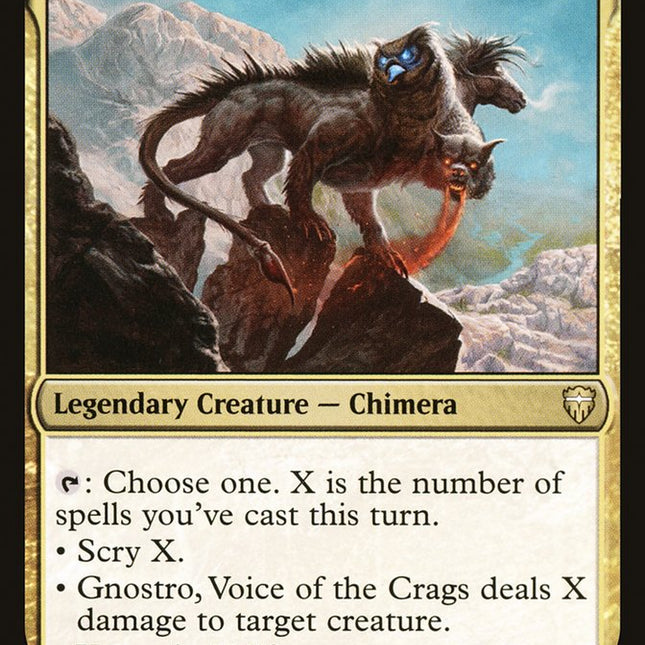 Gnostro, Voice of the Crags [Commander Legends]