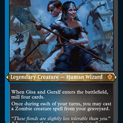 Gisa and Geralf (Foil Etched) [Starter Commander Decks]