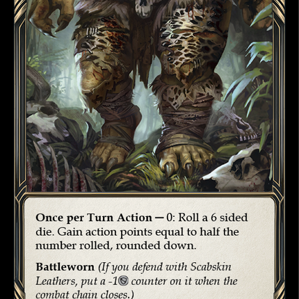 Scabskin Leathers [U-WTR004] (Welcome to Rathe Unlimited)  Unlimited Rainbow Foil