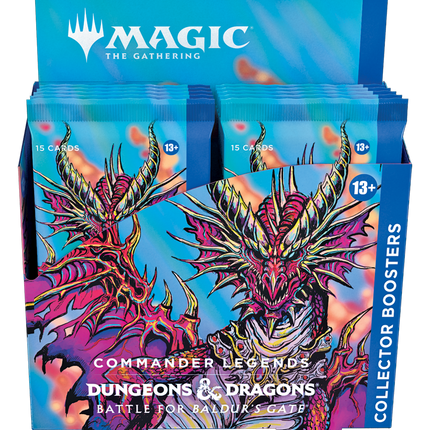 Commander Legends: Battle for Baldur's Gate - Collector Booster Display