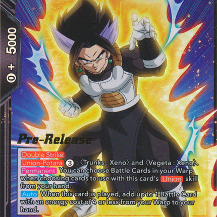 Vegeks, Spacetime Synthesis (BT10-132) [Rise of the Unison Warrior Prerelease Promos]