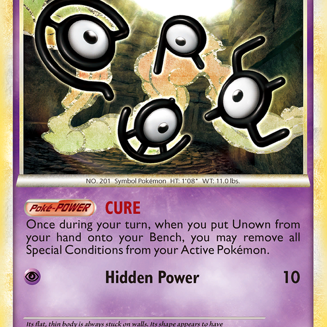 Unown (51/102) [HeartGold & SoulSilver: Triumphant]