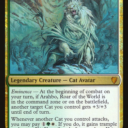 Arahbo, Roar of the World [Commander 2017]  TokenMTG