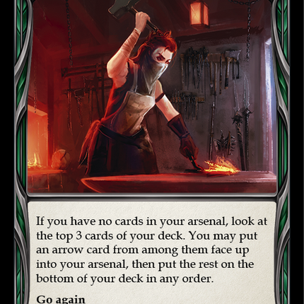 Silver the Tip (Yellow) [ARC052-R] (Arcane Rising)  1st Edition Normal
