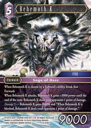 Behemoth K [Opus XIII: Crystal Radiance]