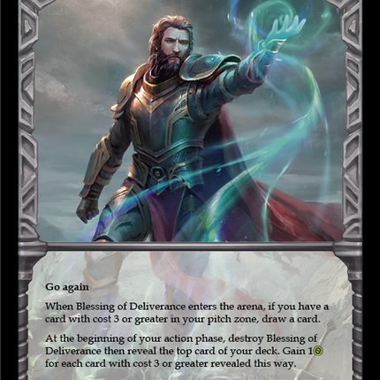 Blessing of Deliverance (Blue) [LGS025] (Promo)