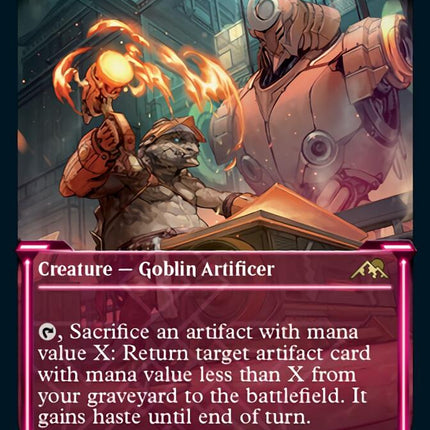 Scrap Welder (Showcase Soft Glow) [Kamigawa: Neon Dynasty]