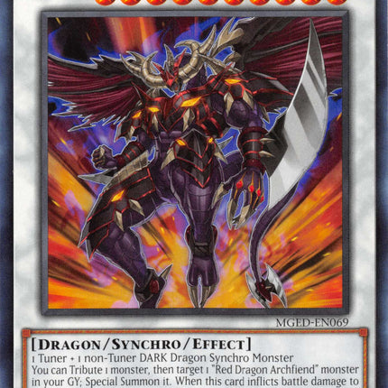 Hot Red Dragon Archfiend Bane [MGED-EN069] Rare