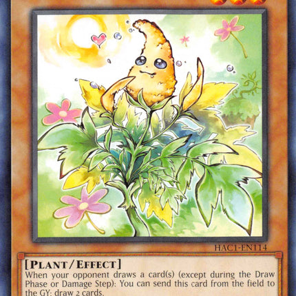 Naturia Ragweed (Duel Terminal) [HAC1-EN114] Parallel Rare