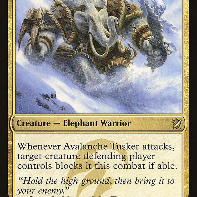 Avalanche Tusker [Khans of Tarkir]