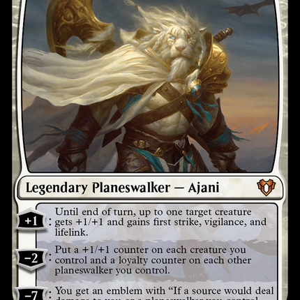 Ajani Steadfast [Commander Masters]