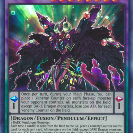 Starving Venemy Lethal Dose Dragon [DUOV-EN037] Ultra Rare