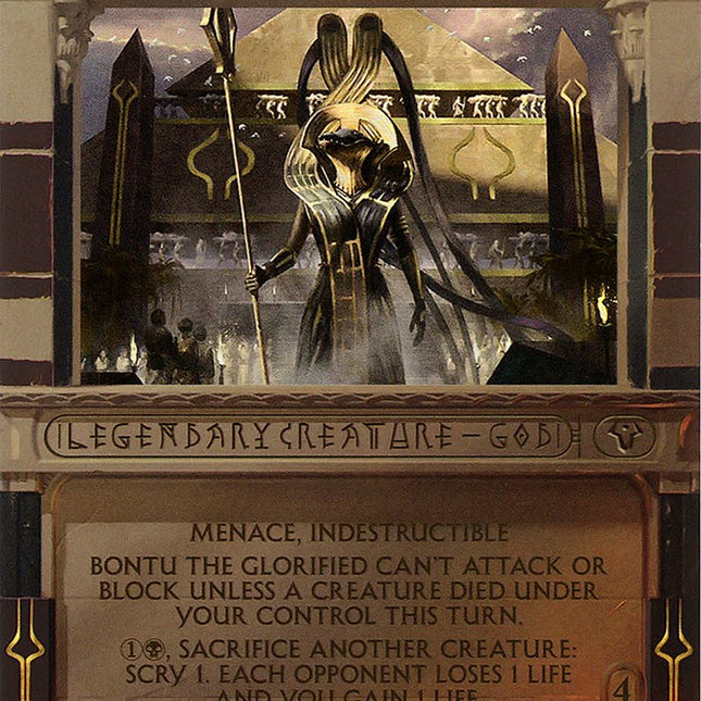 Bontu the Glorified (Invocation) [Amonkhet Invocations]