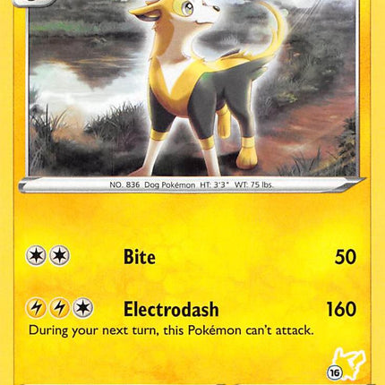 Boltund (076/202) (Pikachu Stamp #16) [Battle Academy 2022]