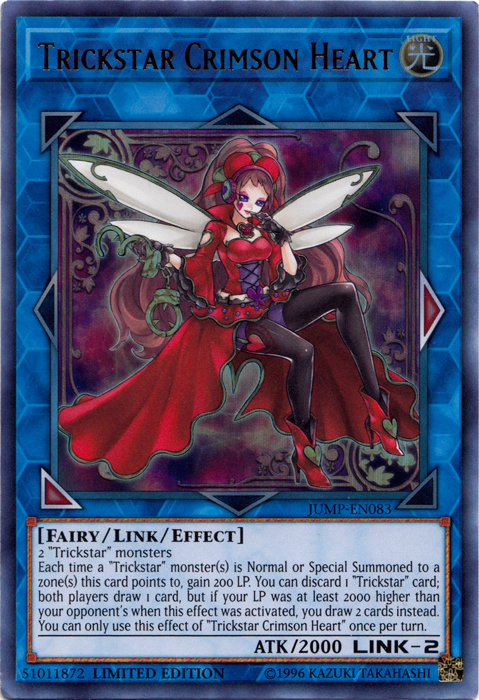 Trickstar Crimson Heart [JUMP-EN083] Ultra Rare – TokenMTG