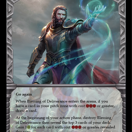 Blessing of Deliverance (Red) [LGS006-P] (Promo)  1st Edition Normal