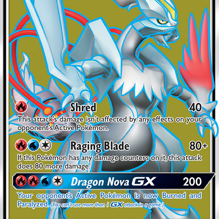 White Kyurem GX (SM141) [Sun & Moon: Black Star Promos]