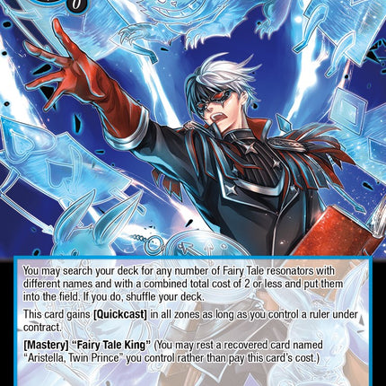 Charge of the Fairy Tale King (HSD-005) [Starter Deck: Hero Cluster]