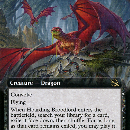 Hoarding Broodlord (Extended Art) [March of the Machine]