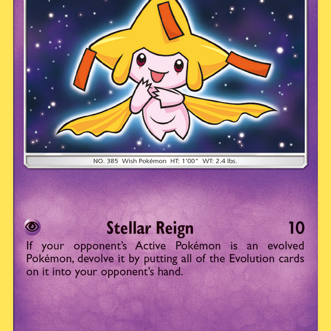 Shining Jirachi (42/73) [Sun & Moon: Shining Legends]