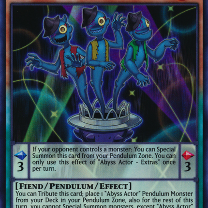 Abyss Actor - Extras [DESO-EN020] Super Rare