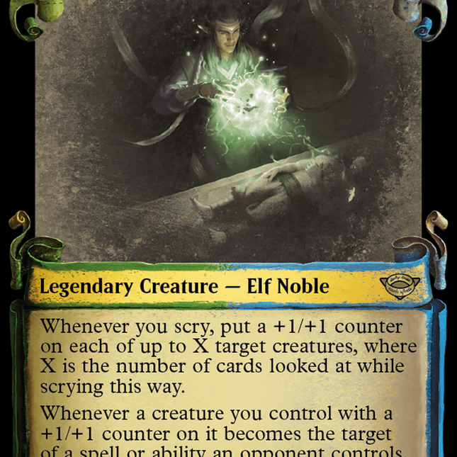 Elrond, Master of Healing [The Lord of the Rings: Tales of Middle-Earth Showcase Scrolls]