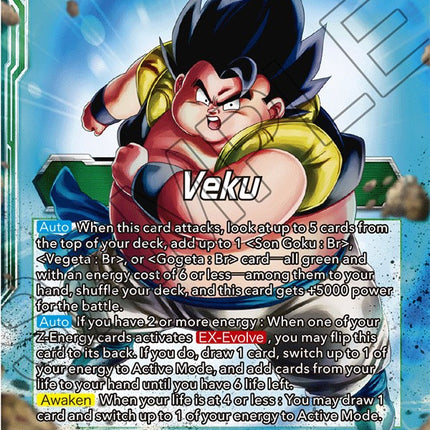 Veku // Gogeta, Fusion Complete (BT19-067) [Fighter's Ambition]