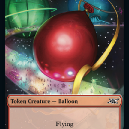 Cat // Balloon Double-Sided Token [Unfinity Tokens]