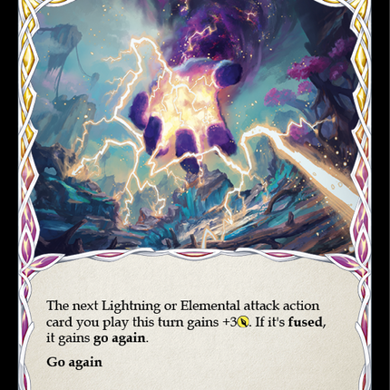 Weave Lightning (Red) [U-ELE180] (Tales of Aria Unlimited)  Unlimited Normal