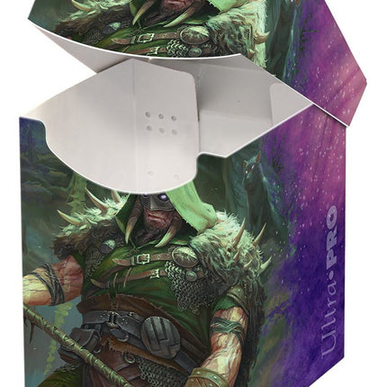 Ultra PRO: Deck Box - PRO 100+ (Throne of Eldraine - Garruk, Cursed Huntsman)