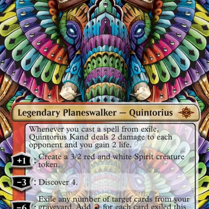 Quintorius Kand (0352) (Borderless) [The Lost Caverns of Ixalan]