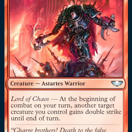 Chaos Terminator Lord (Surge Foil) [Warhammer 40,000]