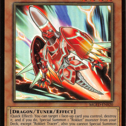 Rokket Tracer [MGED-EN020] Gold Rare