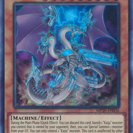 Super Anti-Kaiju War Machine Mecha-Thunder-King [MP20-EN036] Ultra Rare