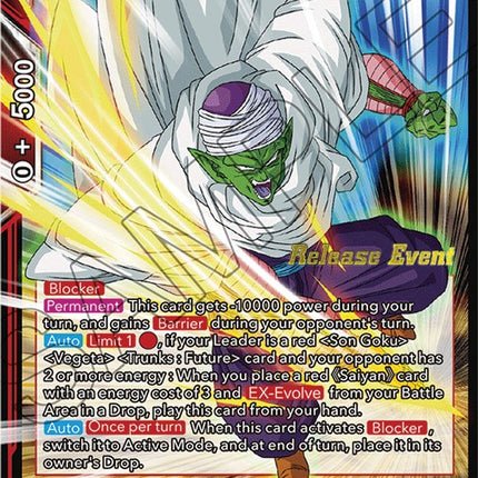 Piccolo, at the Ready (Fighter's Ambition Holiday Pack) (BT19-017) [Tournament Promotion Cards]