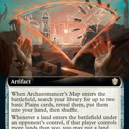 Archaeomancer's Map (Extended Art) [Commander 2021]