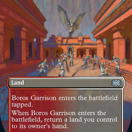 Boros Garrison (Borderless Alternate Art) [Double Masters 2022]