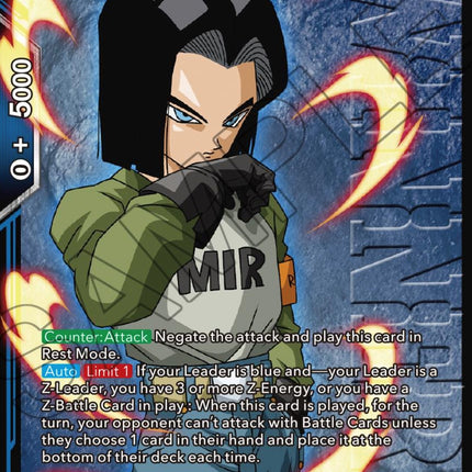 dragon ball super card game android 17 Android 17, Defending Friends (Winner) (P-442) [Tournament Promotion C –  TokenMTG