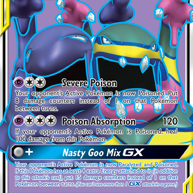 Muk & Alolan Muk GX (196/214) [Sun & Moon: Unbroken Bonds]