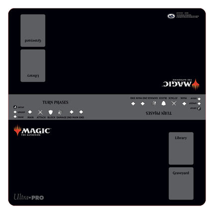 Ultra PRO: Playmat - 2-Player Battlefield (Magic Layout / 24" x 24")