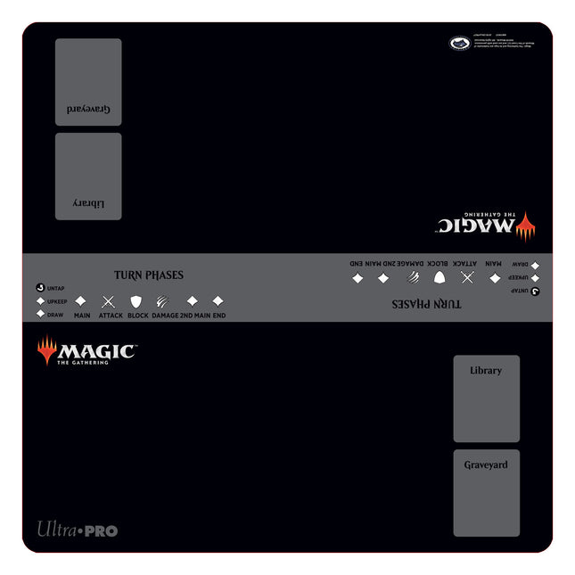 Ultra PRO: Playmat - 2-Player Battlefield (Magic Layout / 24" x 24")