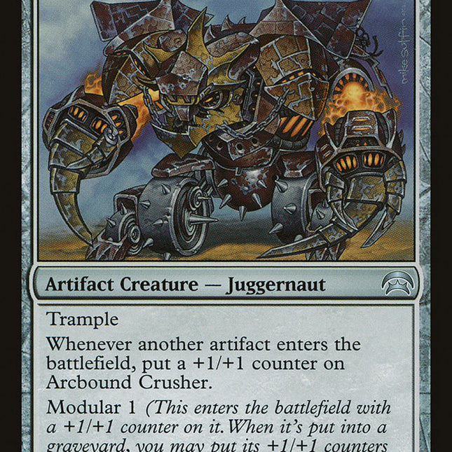 Arcbound Crusher [Planechase]