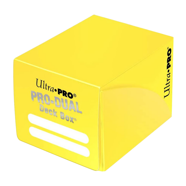 Ultra PRO: Deck Box - PRO-Dual (Small - Yellow)