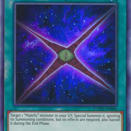 Malefic Divide [DUOV-EN044] Ultra Rare