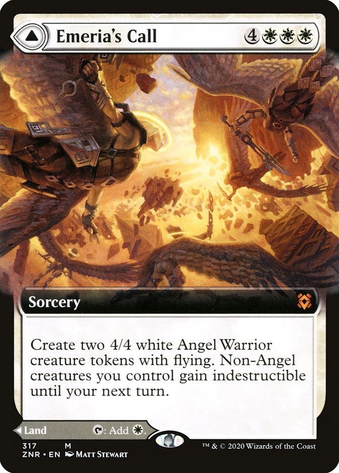 Emeria's Call // Emeria, Shattered Skyclave (Extended Art