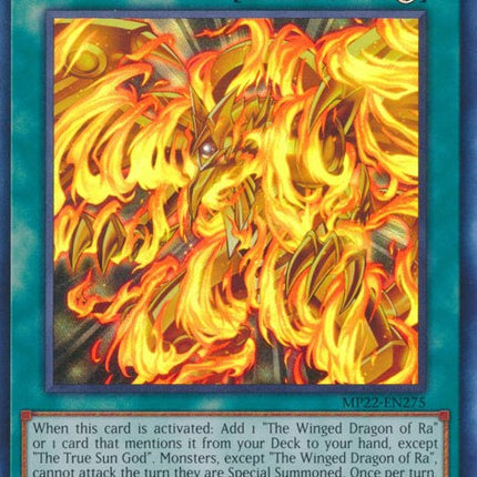 The True Sun God [MP22-EN275] Ultra Rare