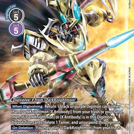 DarkKnightmon (X Antibody) [BT10-069] (Alternate Art) [Xros Encounter] –  TokenMTG