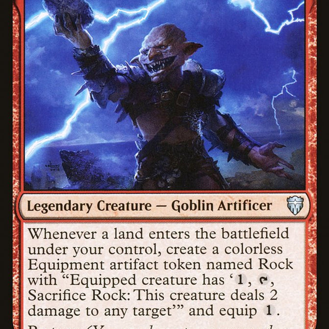 Toggo, Goblin Weaponsmith [Commander Legends]