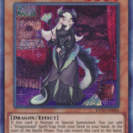 Chamber Dragonmaid [ETCO-EN026] Secret Rare